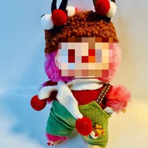 Clothes for LABUBU Doll (NO Doll)  Xmas Outfits for la bubu 4pc